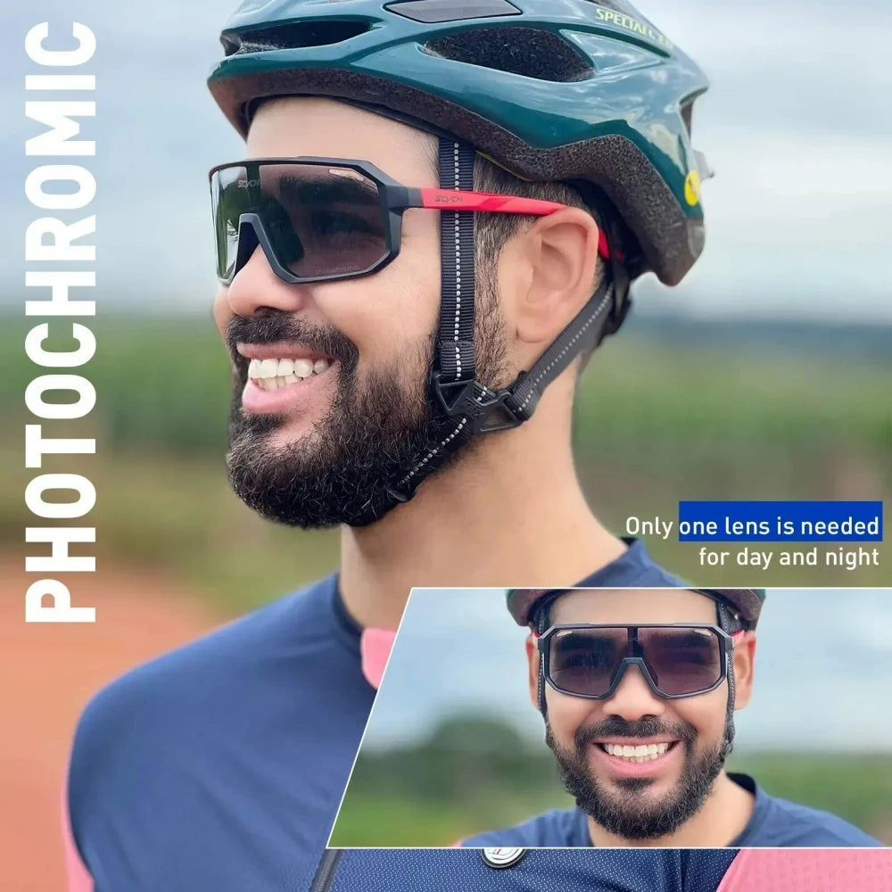 Óculos de Ciclismo Fotocromáticos