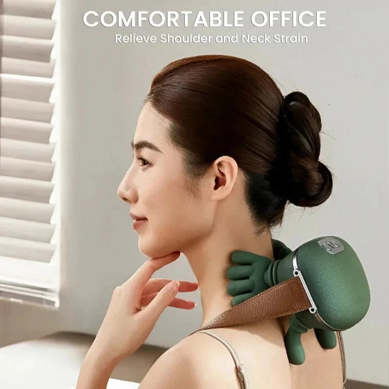 Massageador Elétrico Cervical Shiatsu